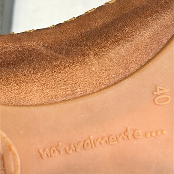 Pikolinos Puerto Vallarta natural good beautiful leather sandals sz 9.5 40 - Picture 7 of 12